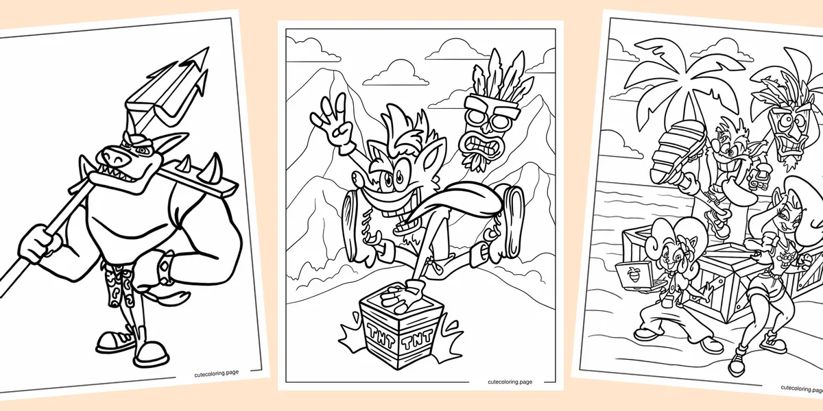 crash-bandicoot-coloring-pages