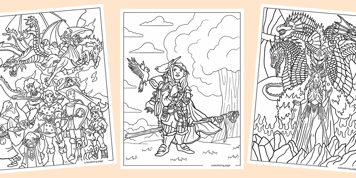 dungeons-and-dragons-coloring-pages