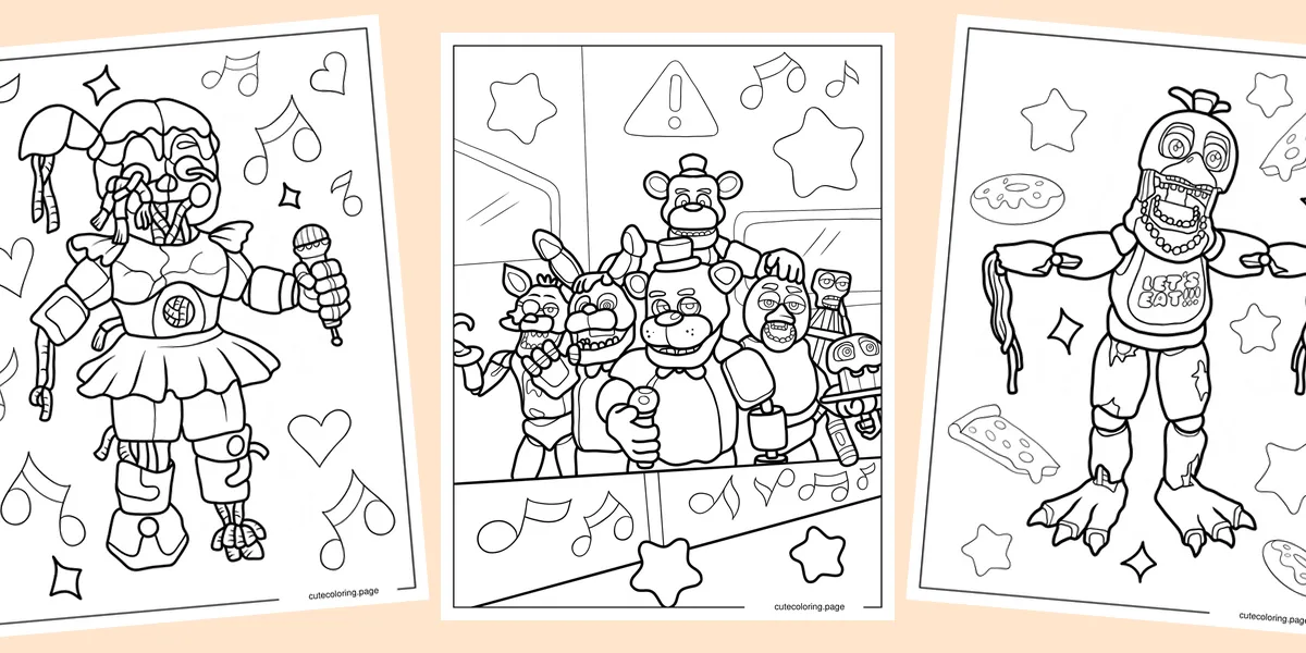 five-nights-at-freddys-coloring-pages