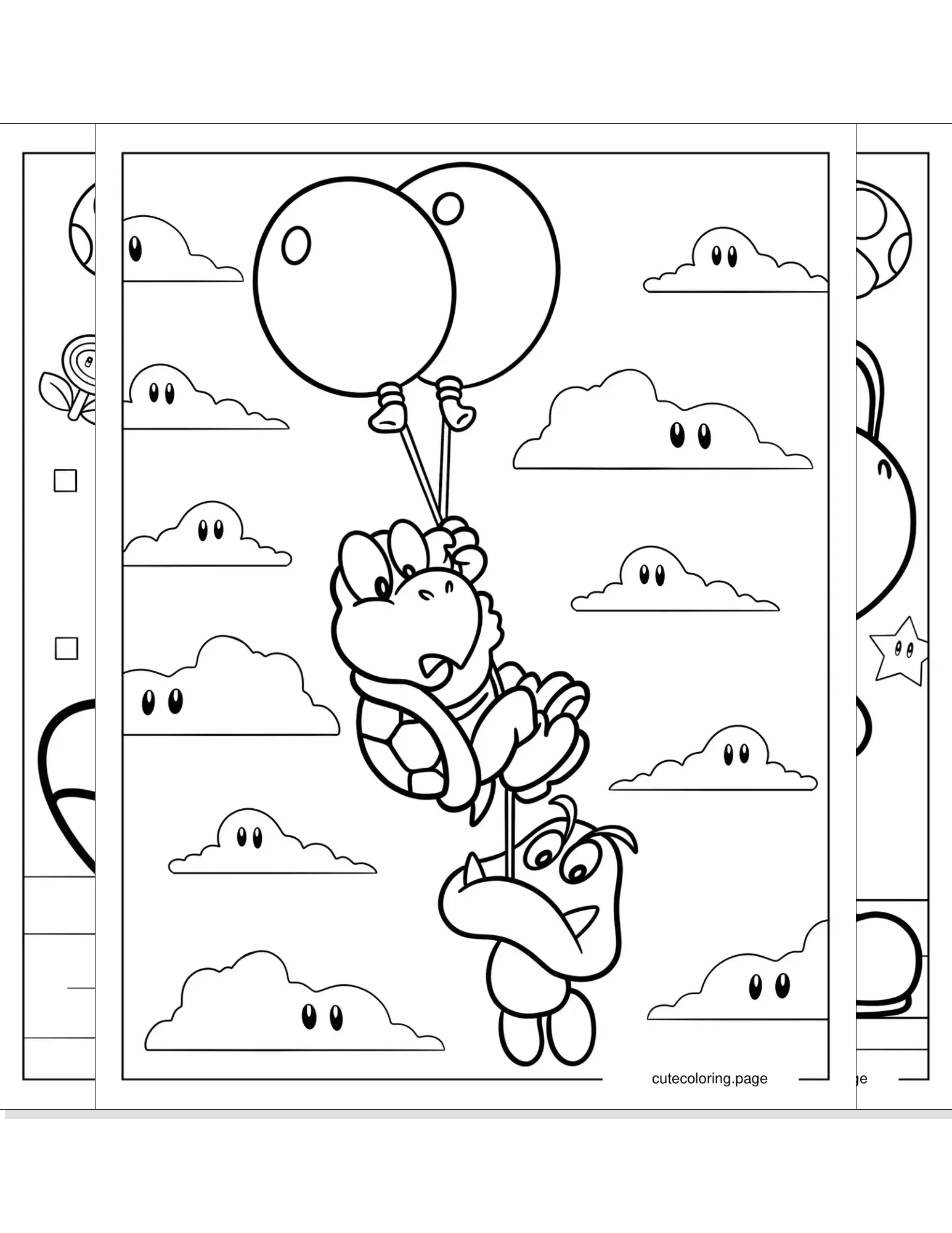 goomba coloring pages coloring page