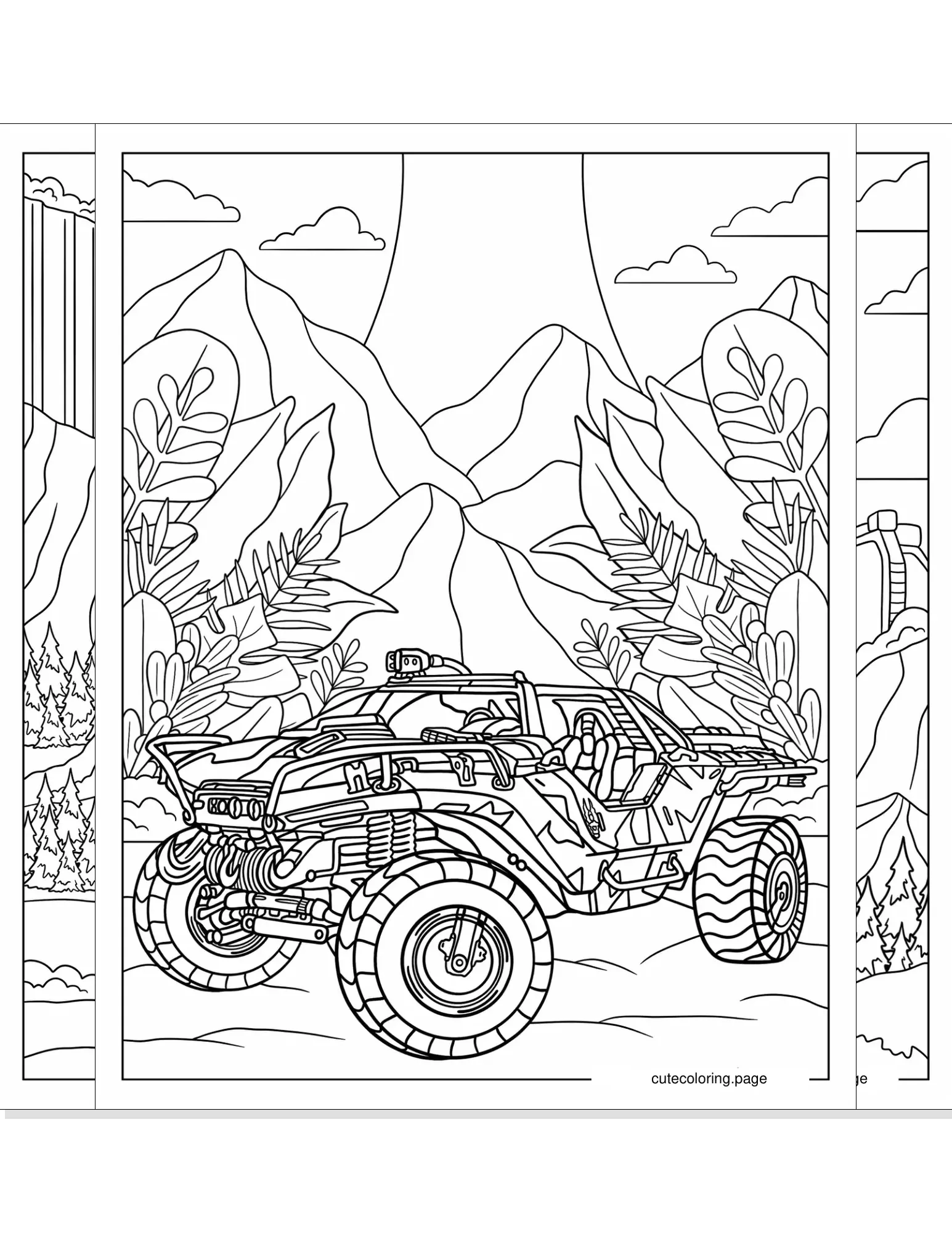 halo coloring pages coloring page