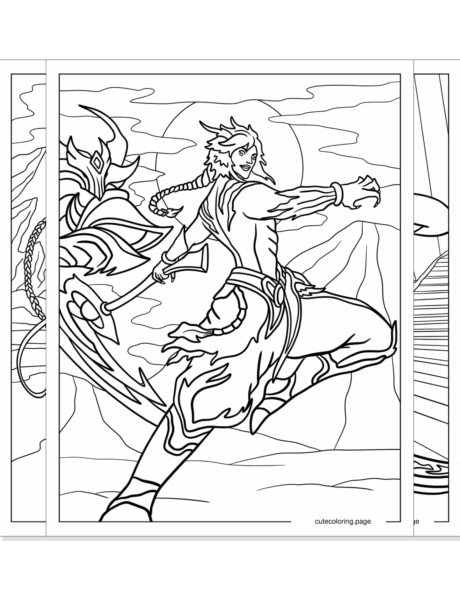 league of legends coloring pages coloring page