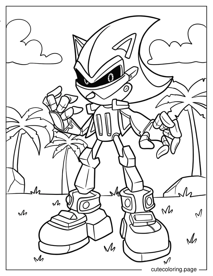 Metal Scourge In Angel Island Coloring Page coloring page