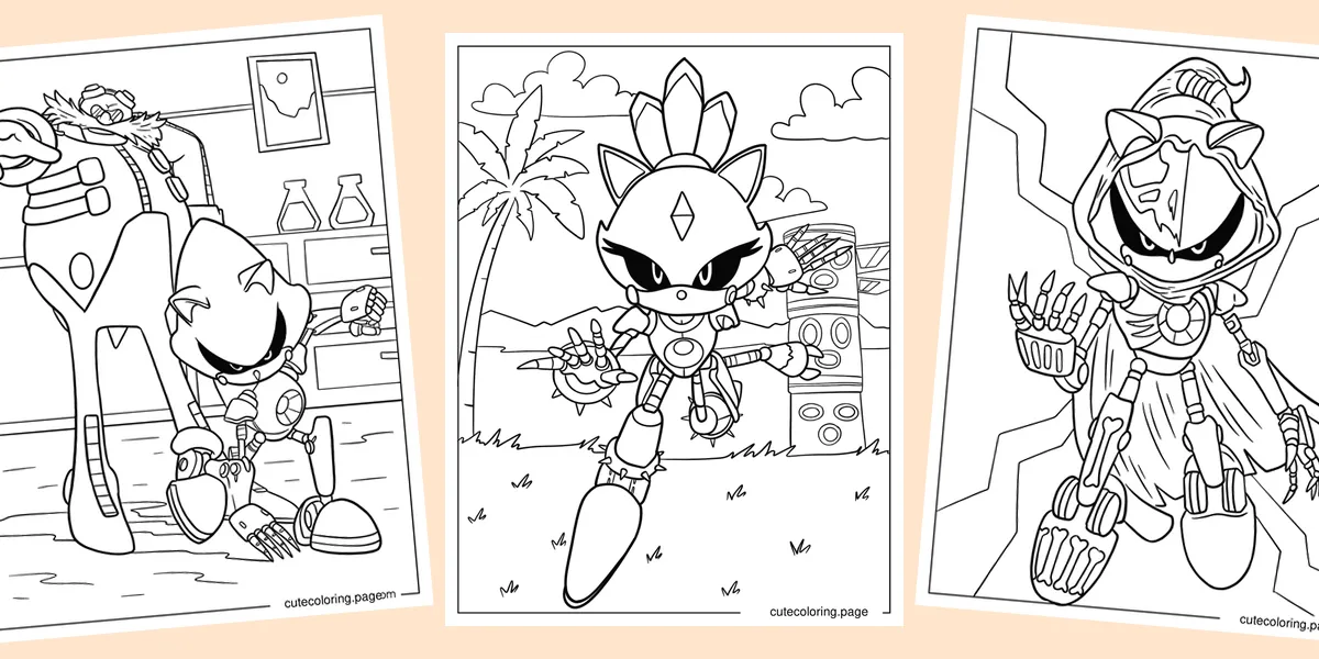 metal-sonic-coloring-pages