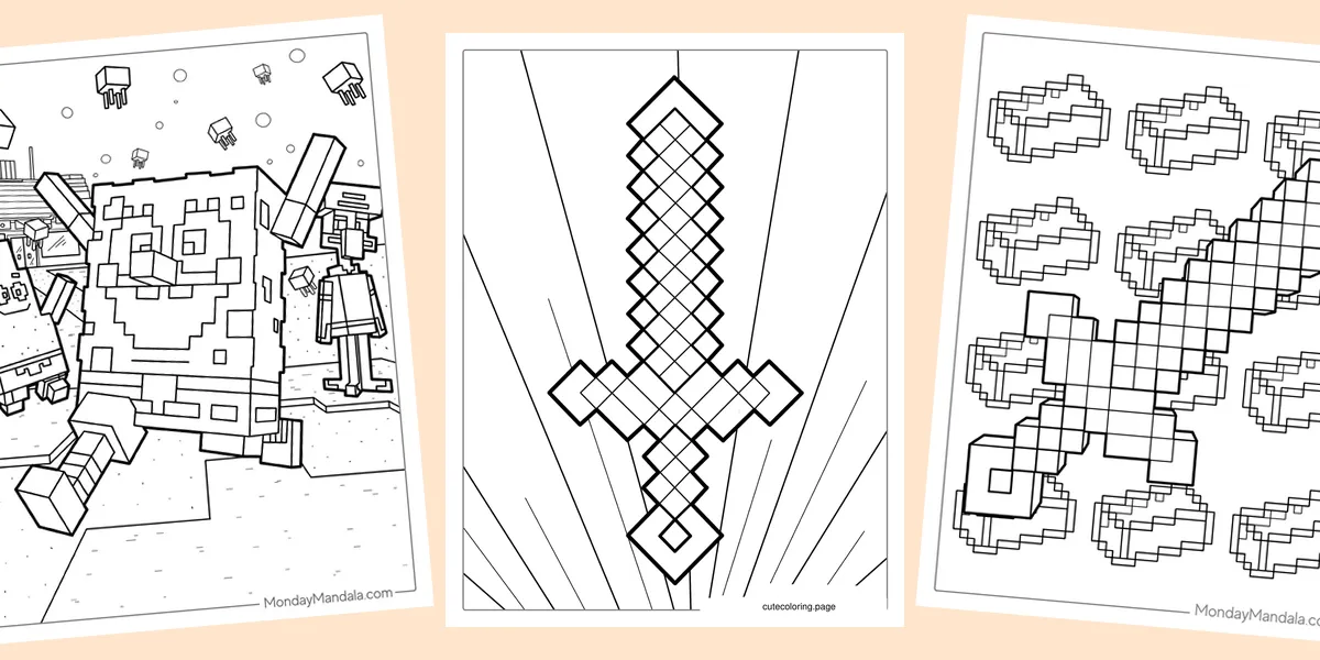 minecraft-coloring-pages