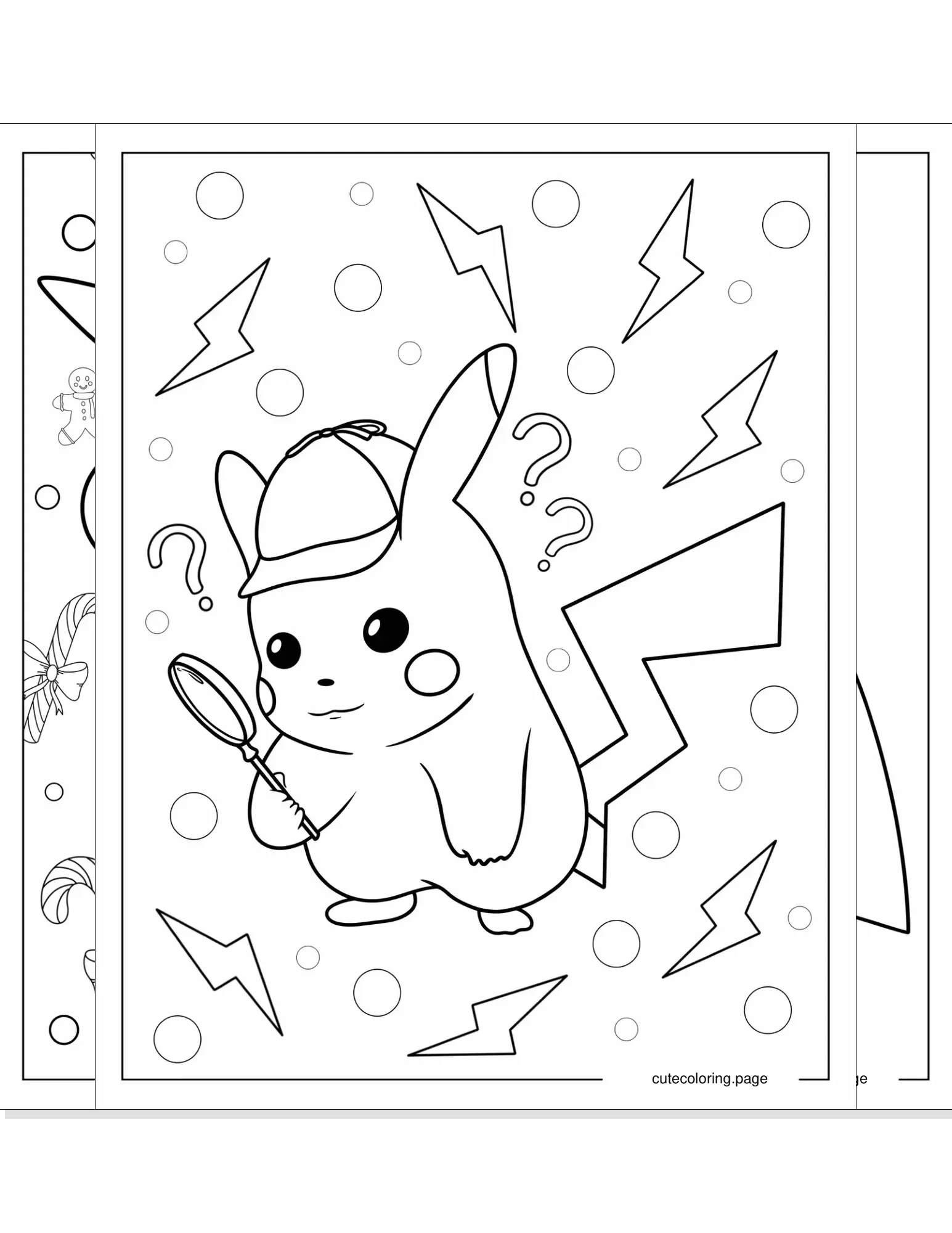 pikachu coloring pages coloring page