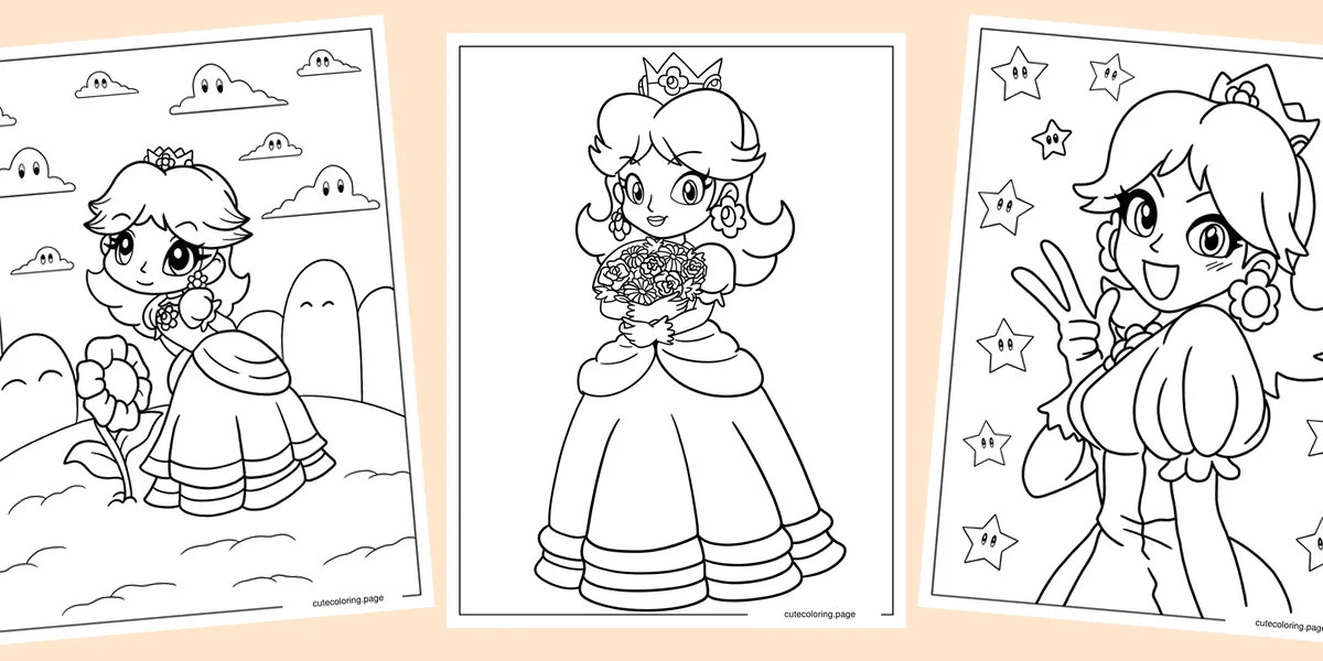 princess-daisy-coloring-pages