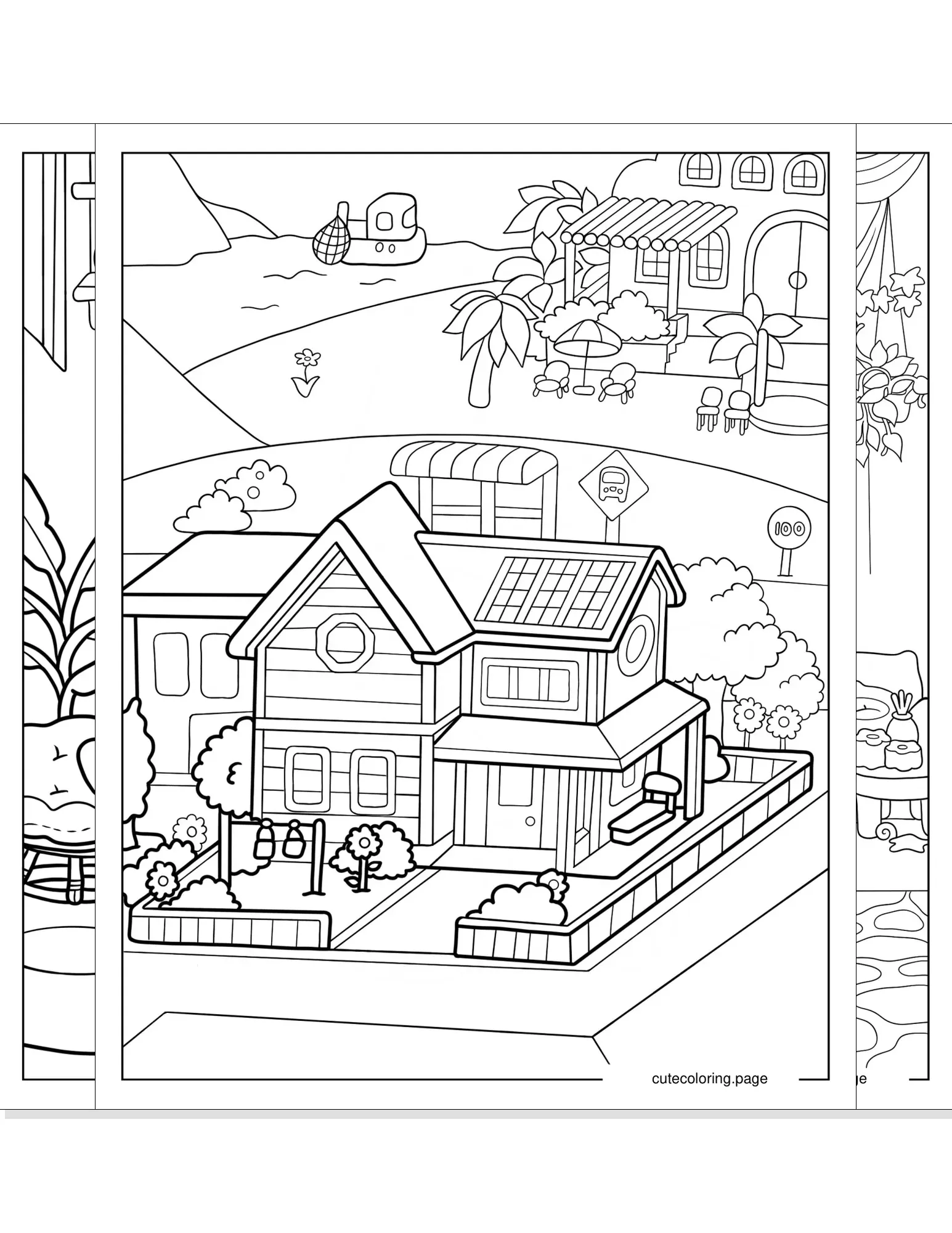 toca boca coloring pages coloring page