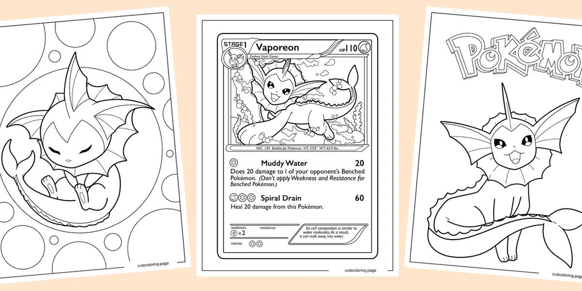 vaporeon-coloring-pages